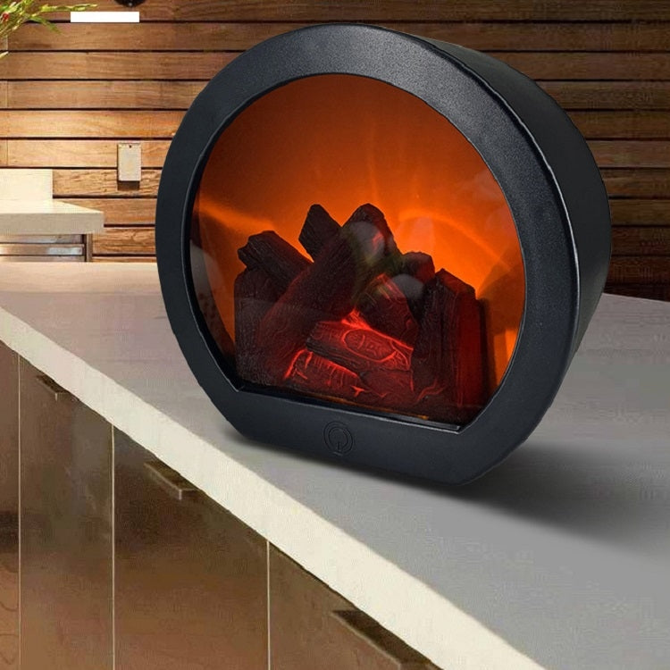 Simulazione Flame Touch Switch Ornamenti per caminetti