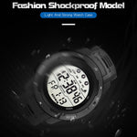 SYNOKE 9811 Orologio per studenti da corsa all'aperto con grande schermo luminoso