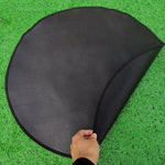 Tappetino per griglia ignifugo Tappetino da campeggio resistente alle alte temperature in fibra di vetro, 24 Inches, 32 Inches, 36 Inches