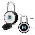 Lucchetto per impronte digitali intelligente elettronico impermeabile per esterni, P3Z-TY