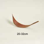 Foglie di cacao Puntelli di tiro di piante naturali Ornamenti di fiori secchi, 20-32 cm, 35-39 cm