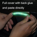 10 set di adesivi riflettenti per mozzo ruota arcobaleno per auto Decorazione luminosa di avvertimento per pneumatici, Rainbow, Purity