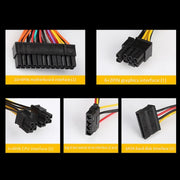 Alimentatore per computer JBON 500WS ATX 12V con ventola da 12 cm, 500WS