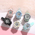 SYNOKE 9810 Orologio sportivo multifunzionale luminoso impermeabile per studenti