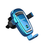 Supporto di ricarica wireless per telefono per auto Gravity S19 15W, S19 Blue, S19 Black, S19 White