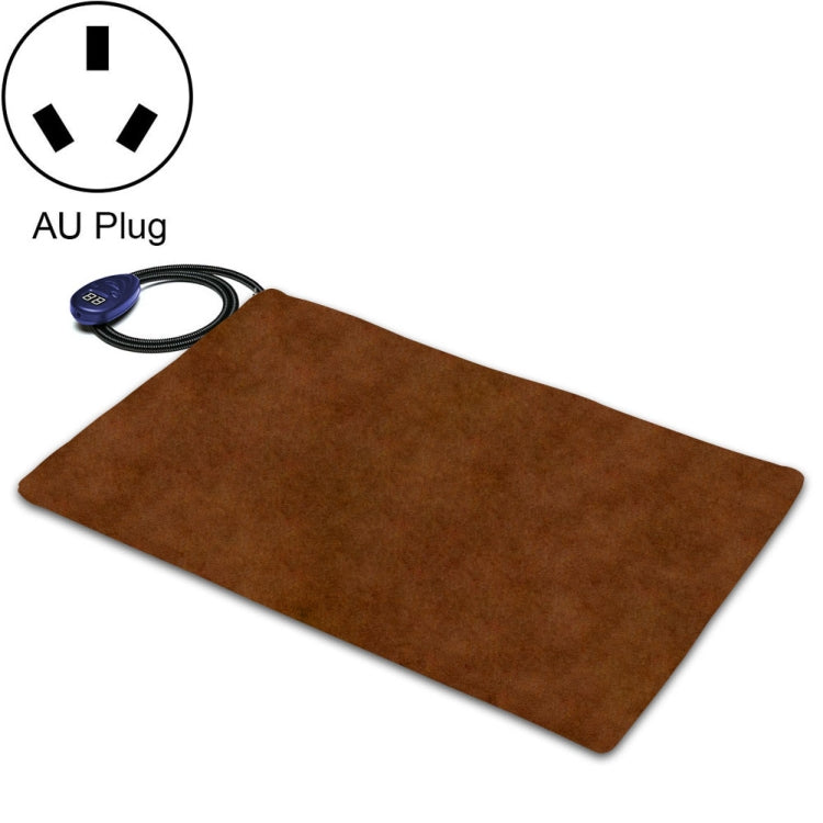 Coperta elettrica per animali domestici con cuscino riscaldante per animali domestici caldo multifunzionale a bassa tensione 12V, 65x40cm Coffee