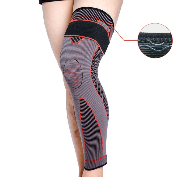 Ginocchiere estese per sport da equitazione in maglia di nylon, S