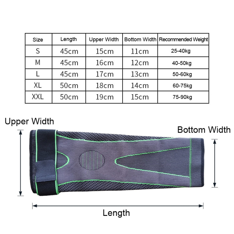 Ginocchiere estese per sport da equitazione in maglia di nylon, M