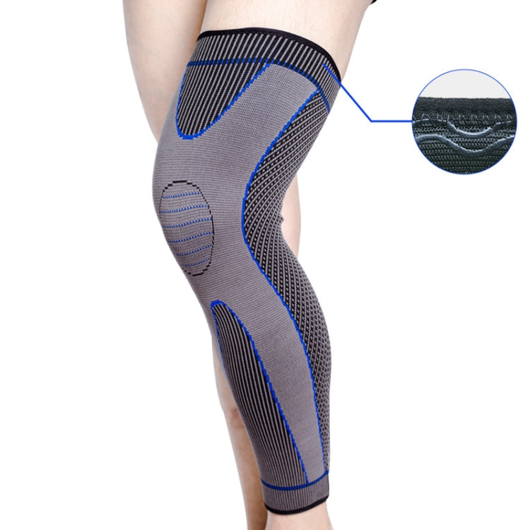 Ginocchiere estese per sport da equitazione in maglia di nylon, M