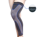 Ginocchiere estese per sport da equitazione in maglia di nylon, XL