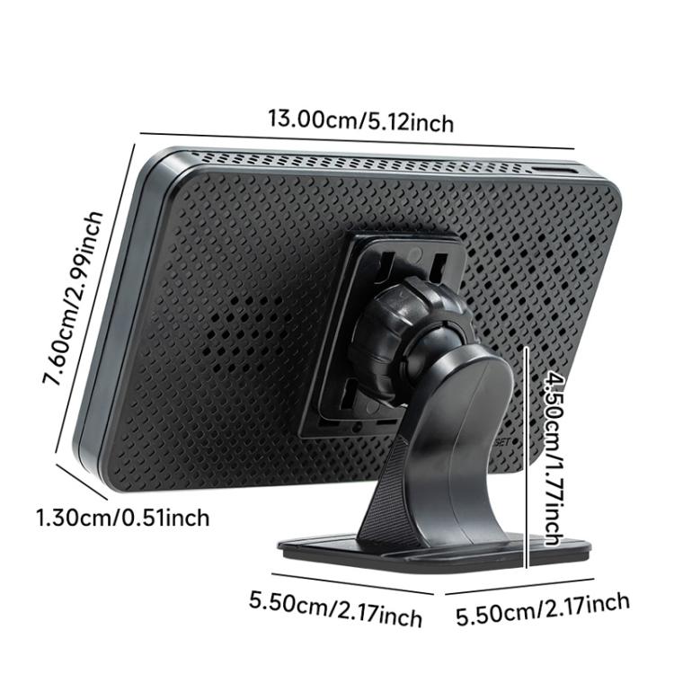 Riproduzione wireless dello schermo con CarPlay/Android Auto e lettore MP5 portatile
