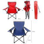 Sedia da spiaggia portatile per pesca con schienale per schizzi casuali da picnic, Beach Chair