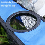 Sedia da spiaggia portatile per pesca con schienale per schizzi casuali da picnic, Beach Chair