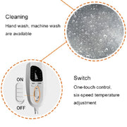 Scaldapiedi elettrico riscaldato con plug 100-240V