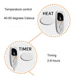Scaldapiedi elettrico riscaldato con plug 100-240V