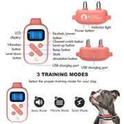PaiPaitek PD523 Addestratore di cani impermeabile ricaricabile con telecomando da 1000 m, PaiPaitek PD523