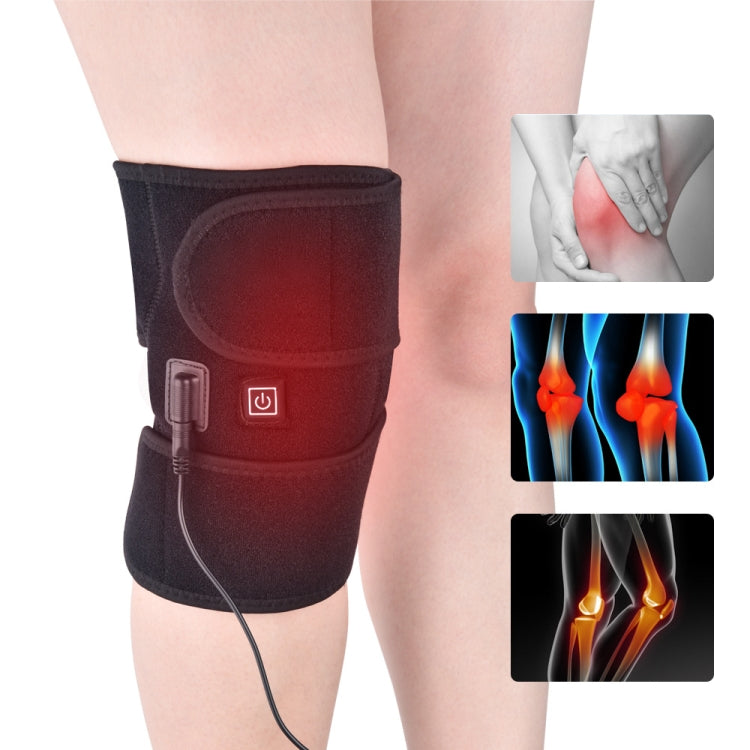 Assistenza per la riabilitazione della ginocchiera per la terapia del riscaldamento a infrarossi, US Plug, EU Plug, USB Model