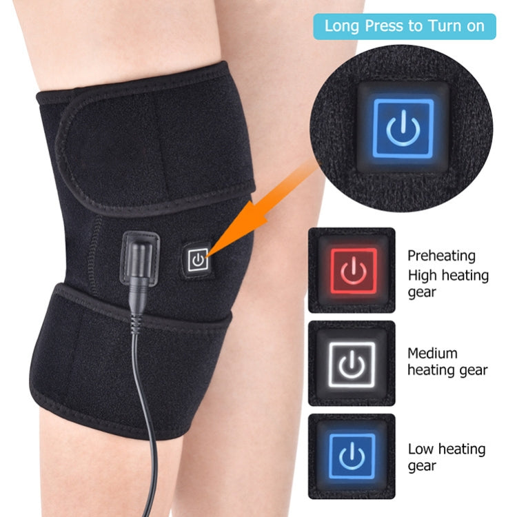 Assistenza per la riabilitazione della ginocchiera per la terapia del riscaldamento a infrarossi, US Plug, EU Plug, USB Model