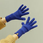 227-A0124 Guanti touchscreen caldi in maglia di lana a righe Guanti invernali da ciclismo caldi