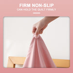 8 pezzi di fissaggio per trapunta a forma di fungo con sblocco one-touch antitraccia, Pink+Cloth Needle, Gray+Cloth Needle, Blue+Cloth Needle, White+Cloth Needle, Light Pink+Gum Needle, Light Blue+Glue Needle, White+Glue Needle