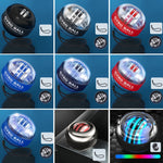 Dispositivo magnetico per fitness con decompressione per allenamento giroscopico con sfera da polso, colore:, All Black, Black, Red, Blue, Black With Light, Red With Light, Blue With Light, Metal With Light, Six Color Flash