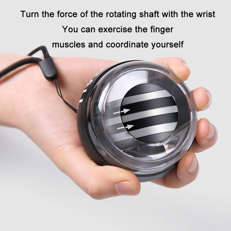 Dispositivo magnetico per fitness con decompressione per allenamento giroscopico con sfera da polso, colore:, All Black, Black, Red, Blue, Black With Light, Red With Light, Blue With Light, Metal With Light, Six Color Flash