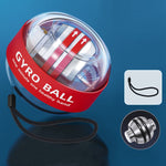 Dispositivo magnetico per fitness con decompressione per allenamento giroscopico con sfera da polso, colore:, All Black, Black, Red, Blue, Black With Light, Red With Light, Blue With Light, Metal With Light, Six Color Flash