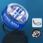 Dispositivo magnetico per fitness con decompressione per allenamento giroscopico con sfera da polso, colore:, All Black, Black, Red, Blue, Black With Light, Red With Light, Blue With Light, Metal With Light, Six Color Flash