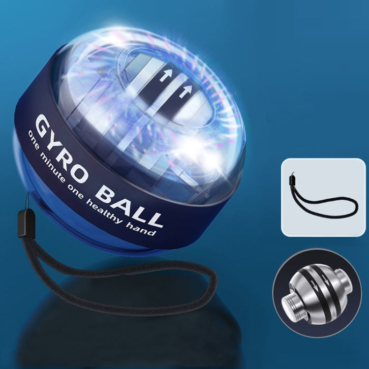 Dispositivo magnetico per fitness con decompressione per allenamento giroscopico con sfera da polso, colore:, All Black, Black, Red, Blue, Black With Light, Red With Light, Blue With Light, Metal With Light, Six Color Flash