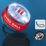 Dispositivo magnetico per fitness con decompressione per allenamento giroscopico con sfera da polso, colore:, All Black, Black, Red, Blue, Black With Light, Red With Light, Blue With Light, Metal With Light, Six Color Flash
