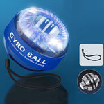 Dispositivo magnetico per fitness con decompressione per allenamento giroscopico con sfera da polso, colore:, All Black, Black, Red, Blue, Black With Light, Red With Light, Blue With Light, Metal With Light, Six Color Flash