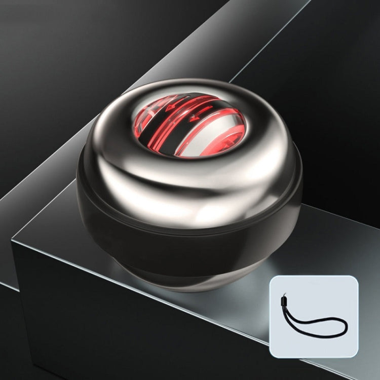 Dispositivo magnetico per fitness con decompressione per allenamento giroscopico con sfera da polso, colore:, All Black, Black, Red, Blue, Black With Light, Red With Light, Blue With Light, Metal With Light, Six Color Flash