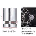 2PCS BG-A7 Blocco del freno a disco antifurto di sicurezza della bicicletta comodo e veloce