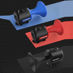 BG-3502 Campanello per auto per bambini con clacson elettrico piccolo e portatile per bicicletta, BG-3502 Electric Horn (Black), BG-3502 Electric Horn (Red), BG-3502 Electric Horn (Blue)