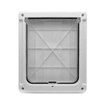 GM-01 Porta per animali Forniture per animali ABS Foro per porta per cani e gatti, GM-01 White