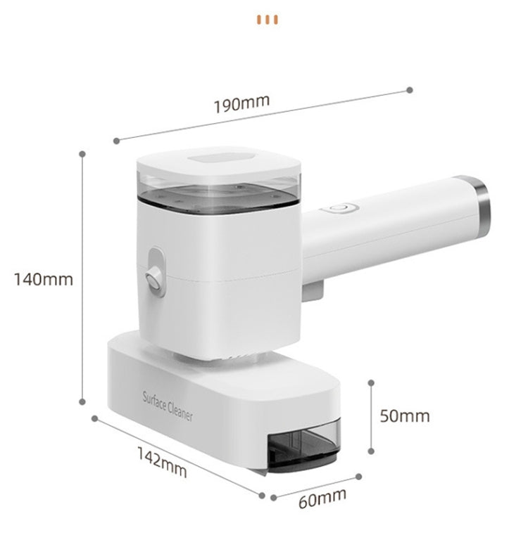 Raschietto per finestre portatile wireless multifunzionale da 12 W, Handheld Cleaner