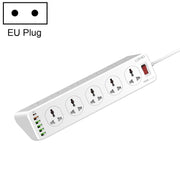 LDNIO SC10610 30W 10+6 porte Presa di ricarica rapida multifunzionale da viaggio per casa e ufficio, specifiche:, UK Plug, EU Plug, US Plug