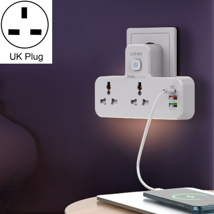 LDNIO SC2311 Presa ricarica rapida 20W con luce LED