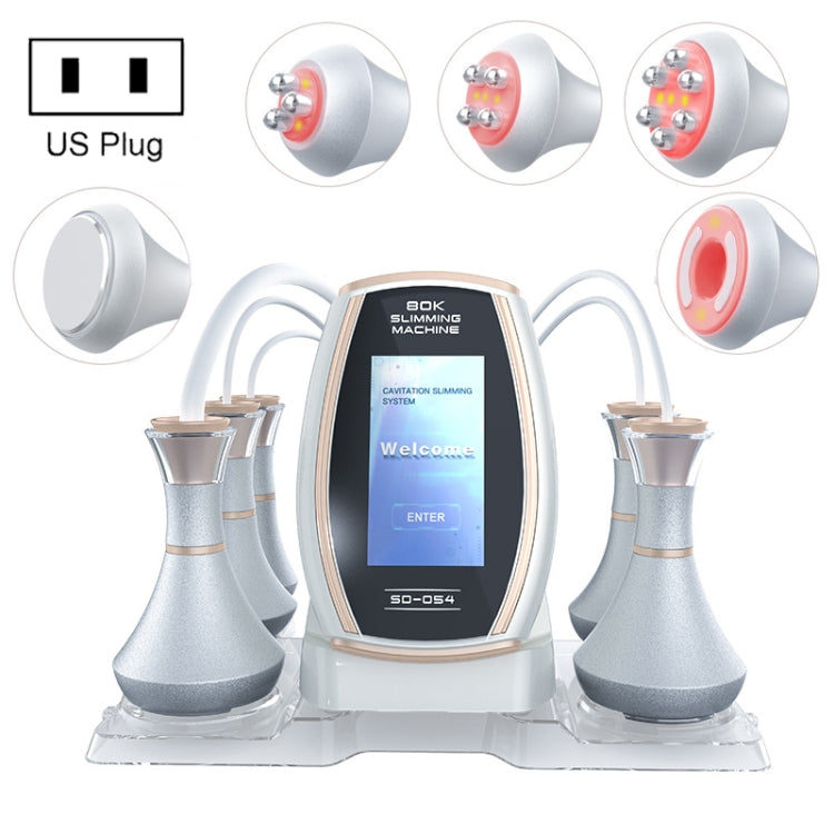 Macchina dimagrante Lipo a radiofrequenza sottovuoto a cavitazione ultrasonica 5 in 1 80K, US Plug, EU Plug, UK Plug, AU Plug