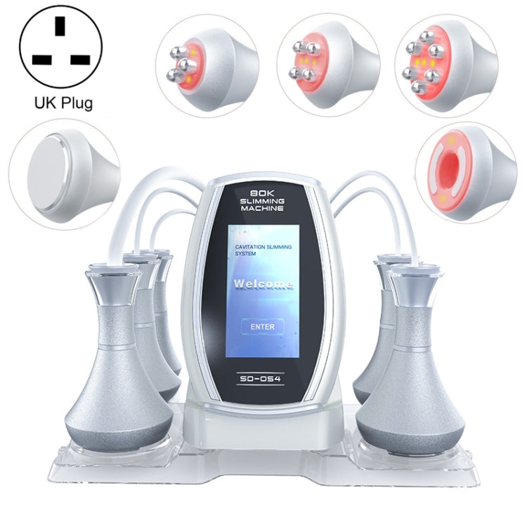 Macchina dimagrante Lipo a radiofrequenza sottovuoto a cavitazione ultrasonica 5 in 1 80K, US Plug, EU Plug, UK Plug, AU Plug
