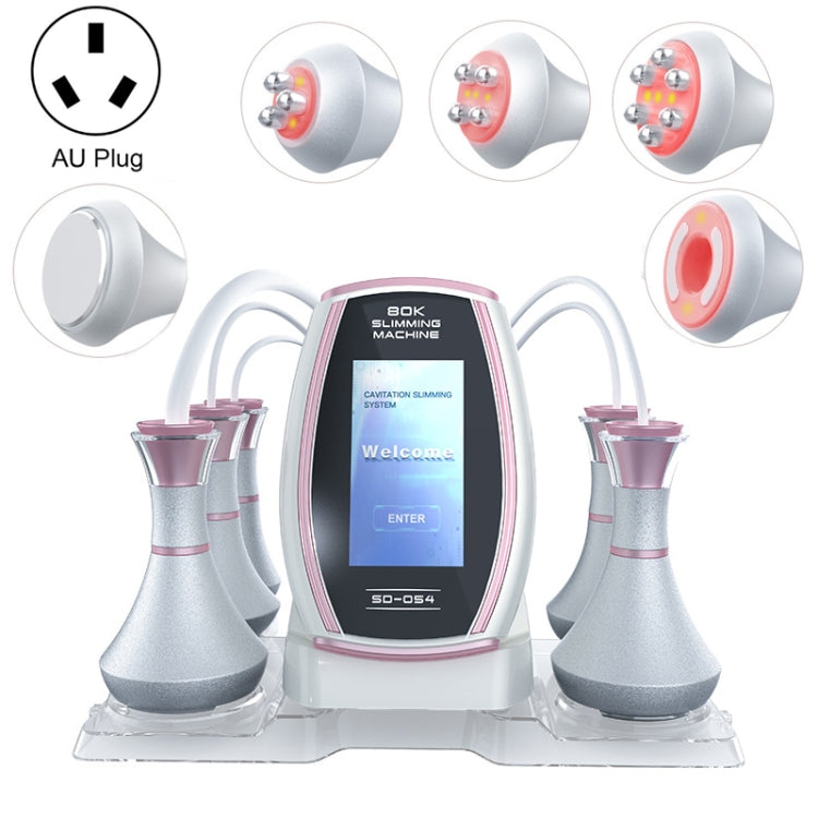 Macchina dimagrante Lipo a radiofrequenza sottovuoto a cavitazione ultrasonica 5 in 1 80K, US Plug, EU Plug, UK Plug, AU Plug