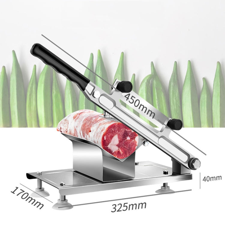 TXG-D001-2 Affettatrice per agnello Home Taglio di carne congelata Tritacarne manuale, TXG-D001-2