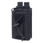 Custodia portaoggetti per walkie-talkie in nylon 10x15 cm