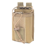 Custodia portaoggetti per walkie-talkie in nylon 10x15 cm