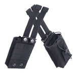 Custodia portaoggetti per walkie-talkie in nylon 10x15 cm