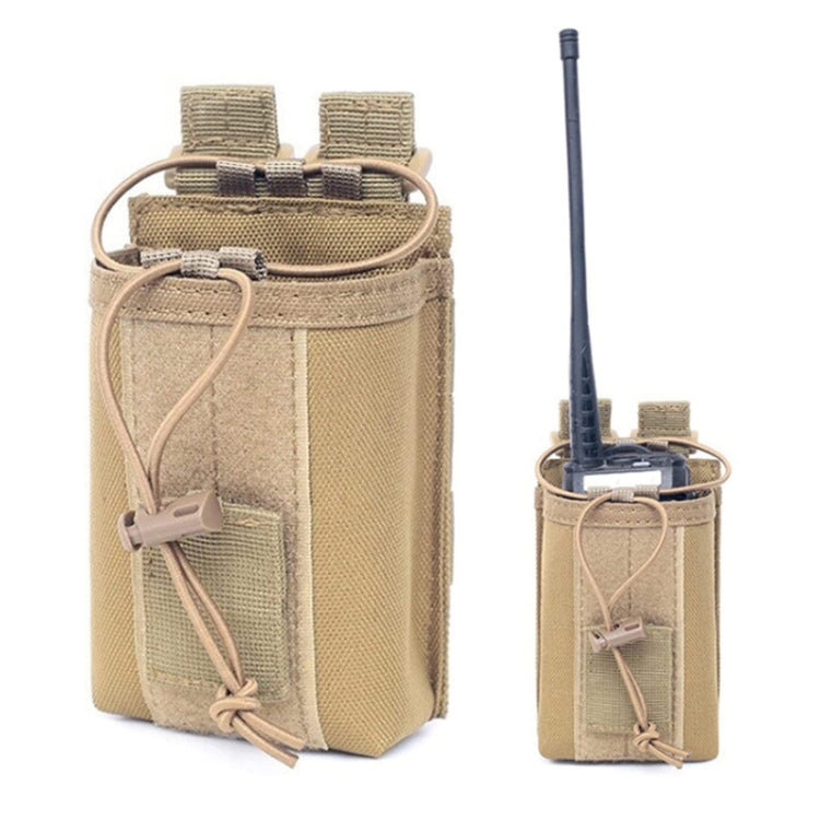 Custodia portaoggetti per walkie-talkie in nylon 10x15 cm