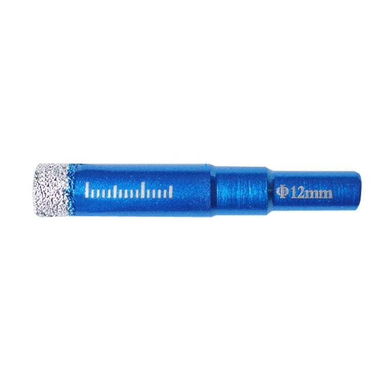 Perforatrice per fori in marmo per uso domestico in vetro ceramico da 5 pezzi, diametro del punzone:, 6mm, 8mm, 10mm, 12mm, 14mm, 16mm