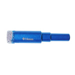 Perforatrice per fori in marmo per uso domestico in vetro ceramico da 5 pezzi, diametro del punzone:, 6mm, 8mm, 10mm, 12mm, 14mm, 16mm