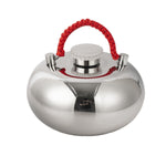 Borsa dell'acqua calda scaldamani in acciaio inossidabile 304 con coperchio monopezzo, 13cm, 15cm, 18cm, 20cm