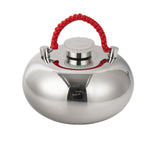 Borsa dell'acqua calda scaldamani in acciaio inossidabile 304 con coperchio monopezzo, 13cm, 15cm, 18cm, 20cm